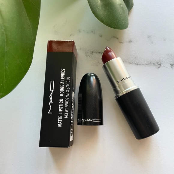 Mac Lipstick Marrakesh NEW Matte Lipstick Red Copper Tone NIB Mac Cosmetics - Picture 8 of 12